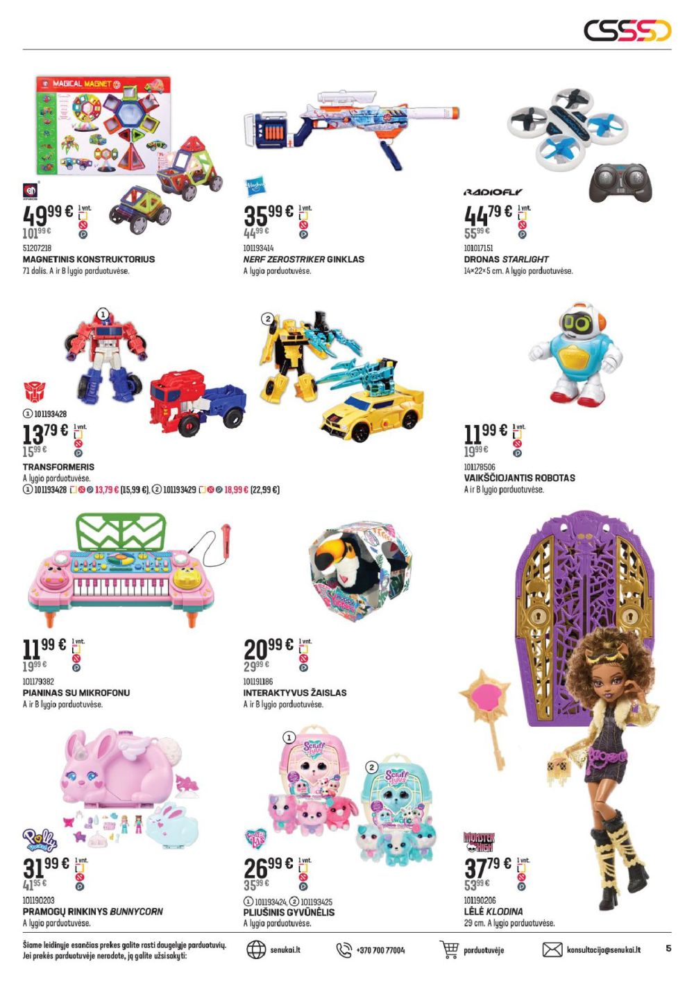 senukai - SENUKAI - Leidinys Nr.29 (2025 12 10 - 2025 11 05) - page: 5