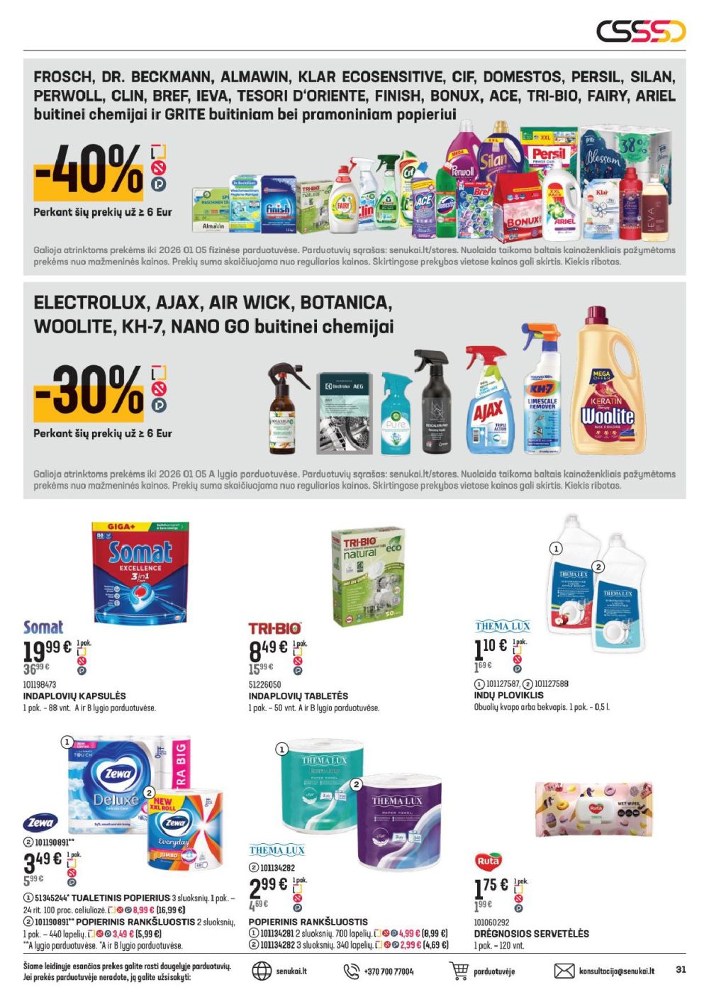 senukai - SENUKAI - Leidinys Nr.29 (2025 12 10 - 2025 11 05) - page: 31