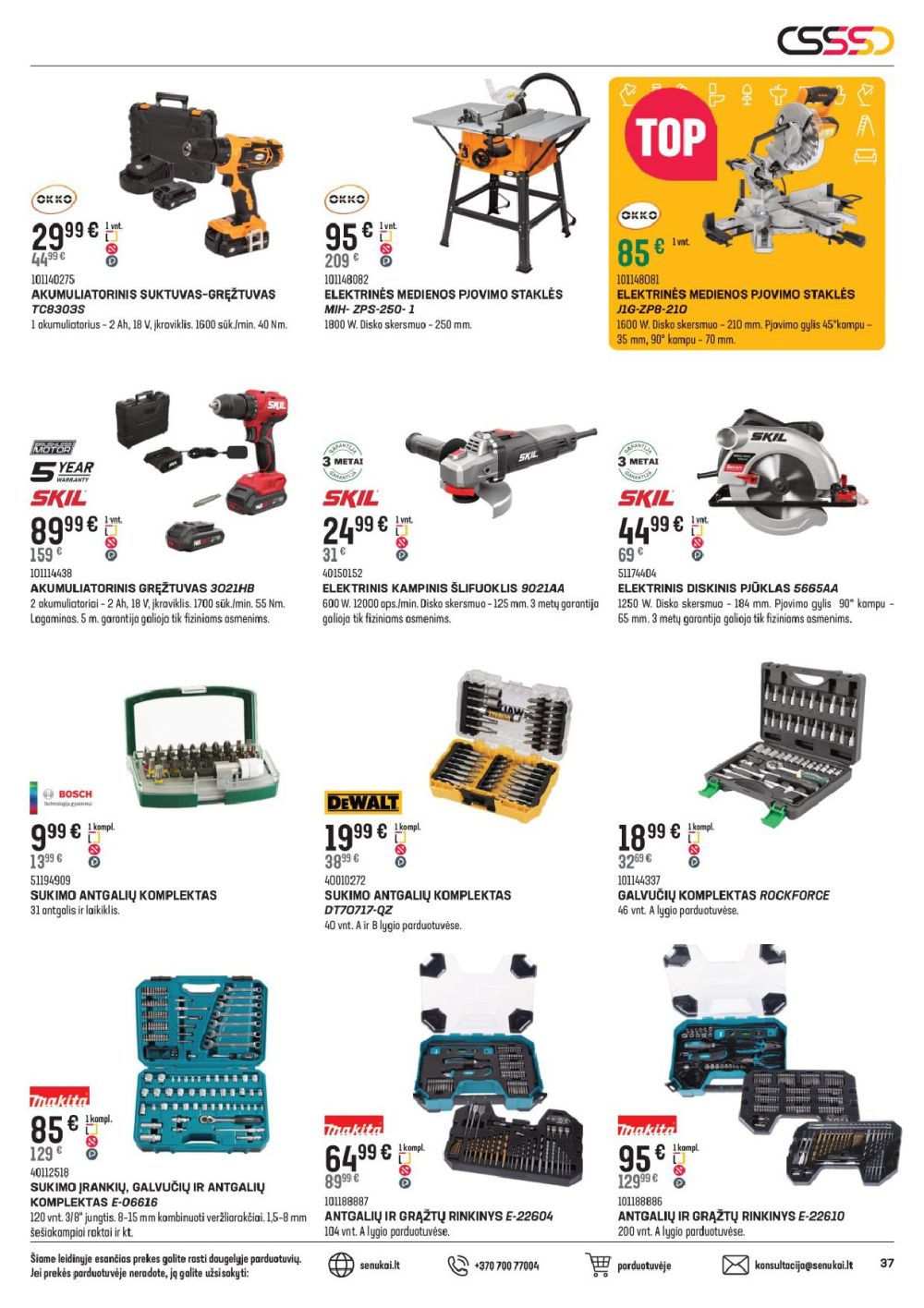 senukai - SENUKAI - Leidinys Nr.1 (2026 01 07 - 2026 02 02) - page: 37