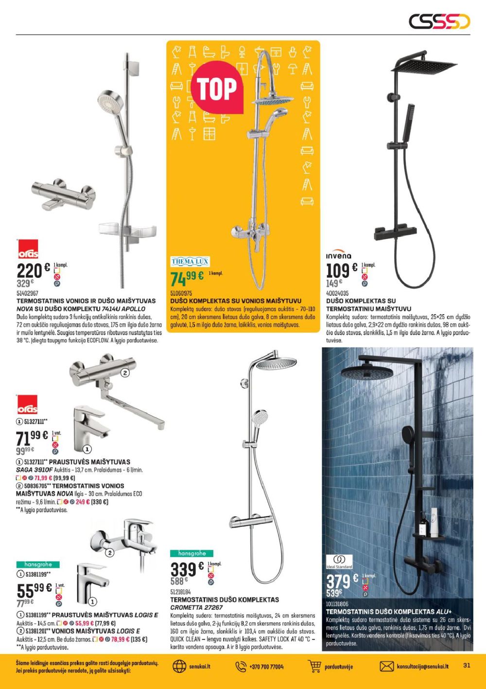 senukai - SENUKAI - Leidinys Nr.1 (2026 01 07 - 2026 02 02) - page: 31