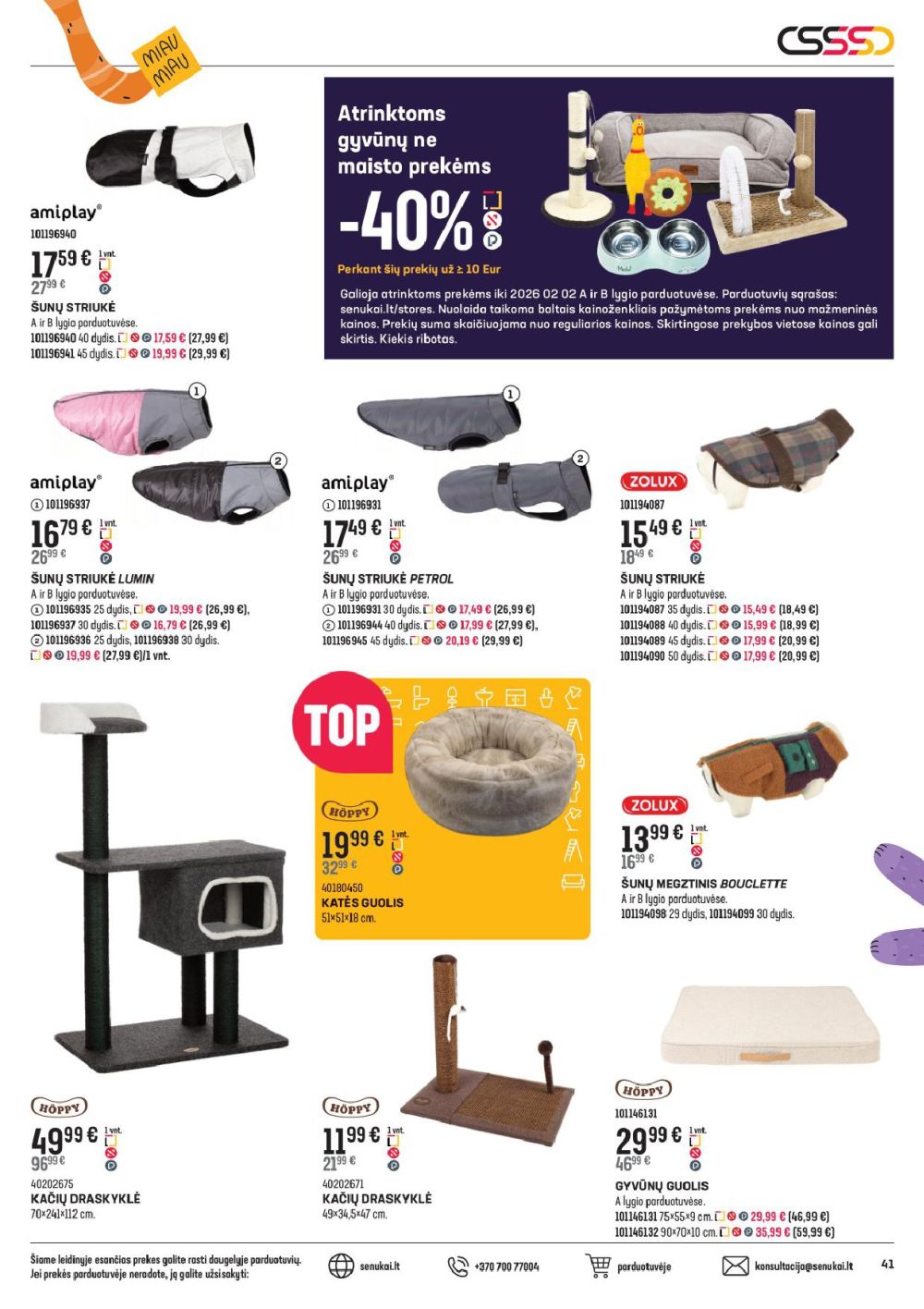 senukai - SENUKAI - Leidinys Nr.1 (2026 01 07 - 2026 02 02) - page: 41