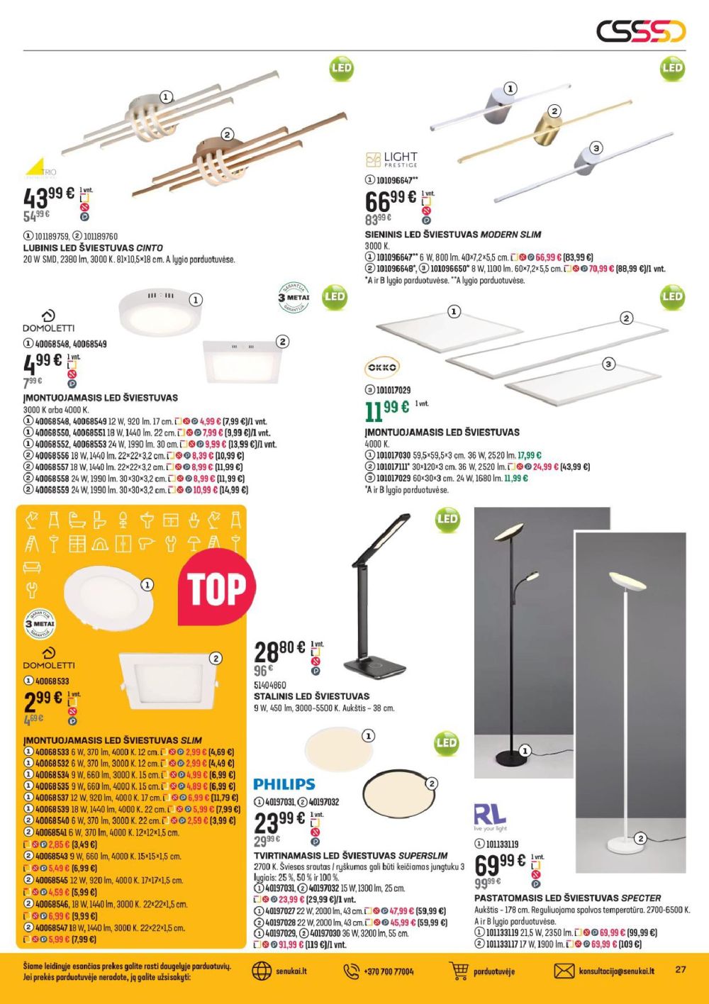 senukai - SENUKAI - Leidinys Nr.1 (2026 01 07 - 2026 02 02) - page: 27