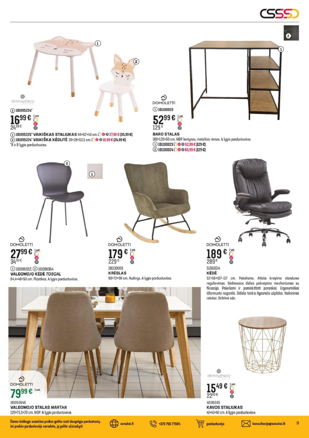 senukai - SENUKAI - Leidinys Nr.1 (2026 01 07 - 2026 02 02) - page: 3