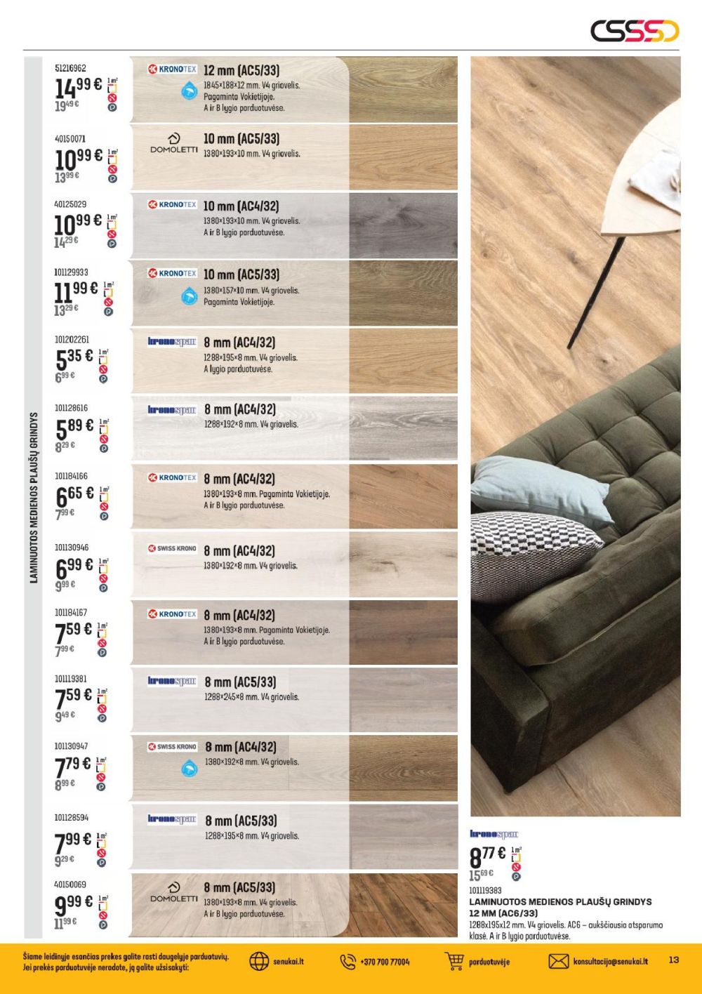 senukai - SENUKAI - Leidinys Nr.2 (2026 02 04 - 2026 03 02) - page: 13