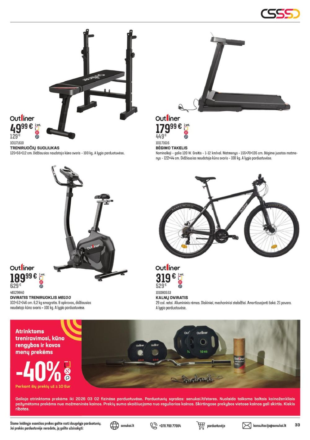 senukai - SENUKAI - Leidinys Nr.2 (2026 02 04 - 2026 03 02) - page: 33