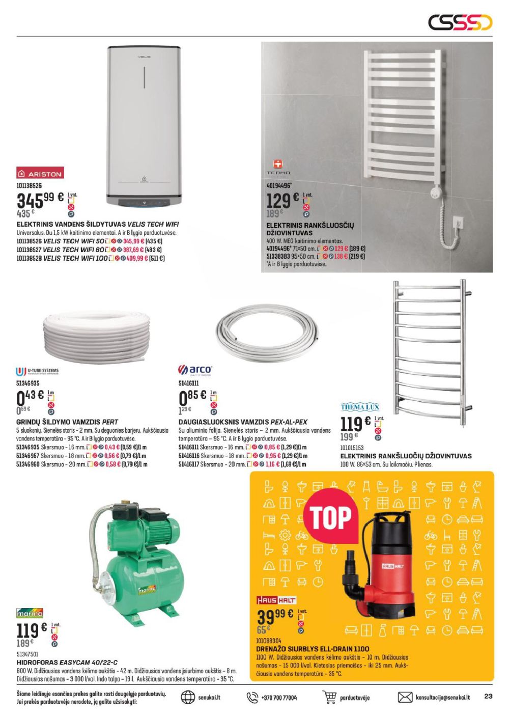 senukai - SENUKAI - Leidinys Nr.2 (2026 02 04 - 2026 03 02) - page: 23