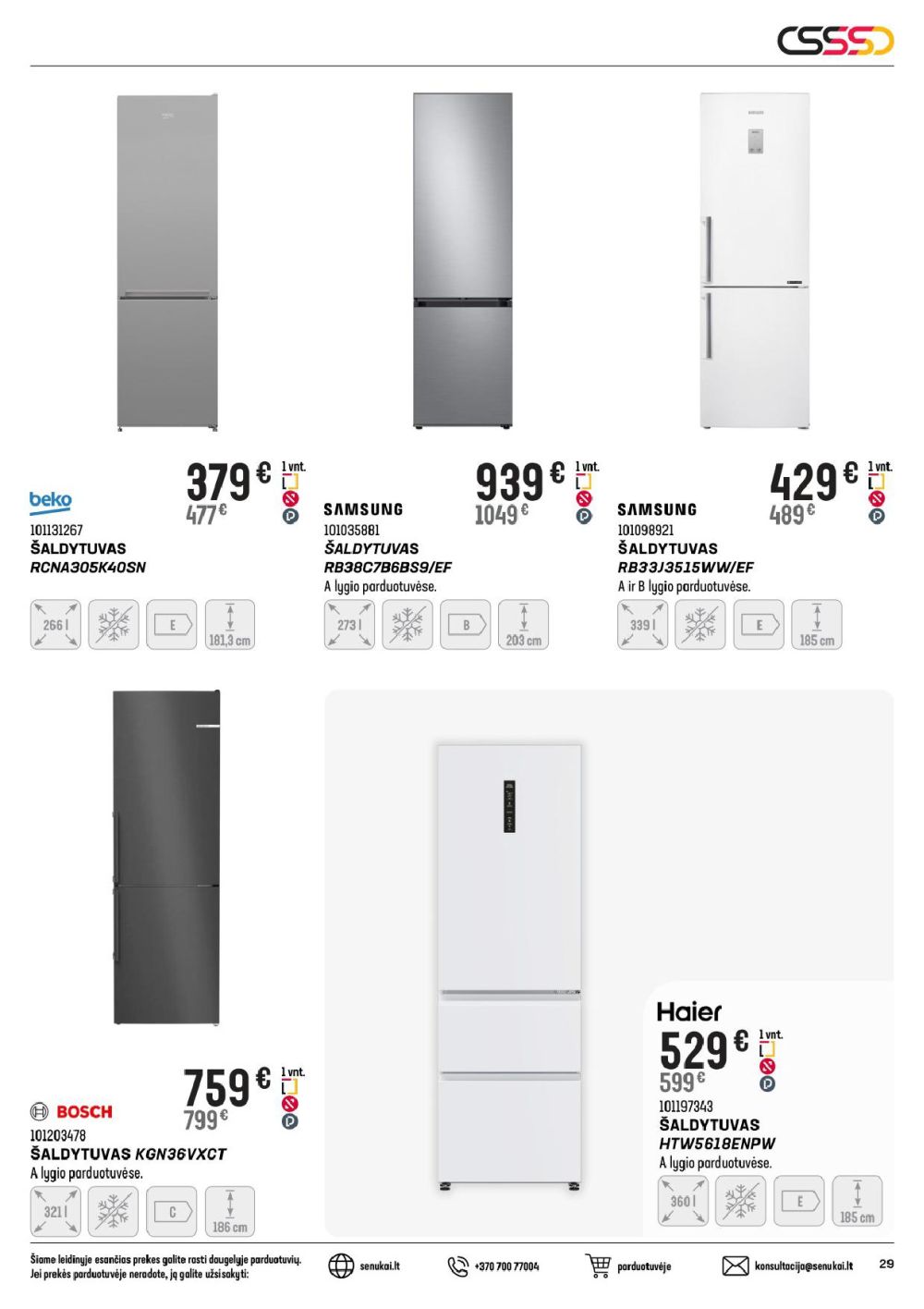 senukai - SENUKAI - Leidinys Nr.3 (2026 02 11 - 2026 03 09) - page: 29