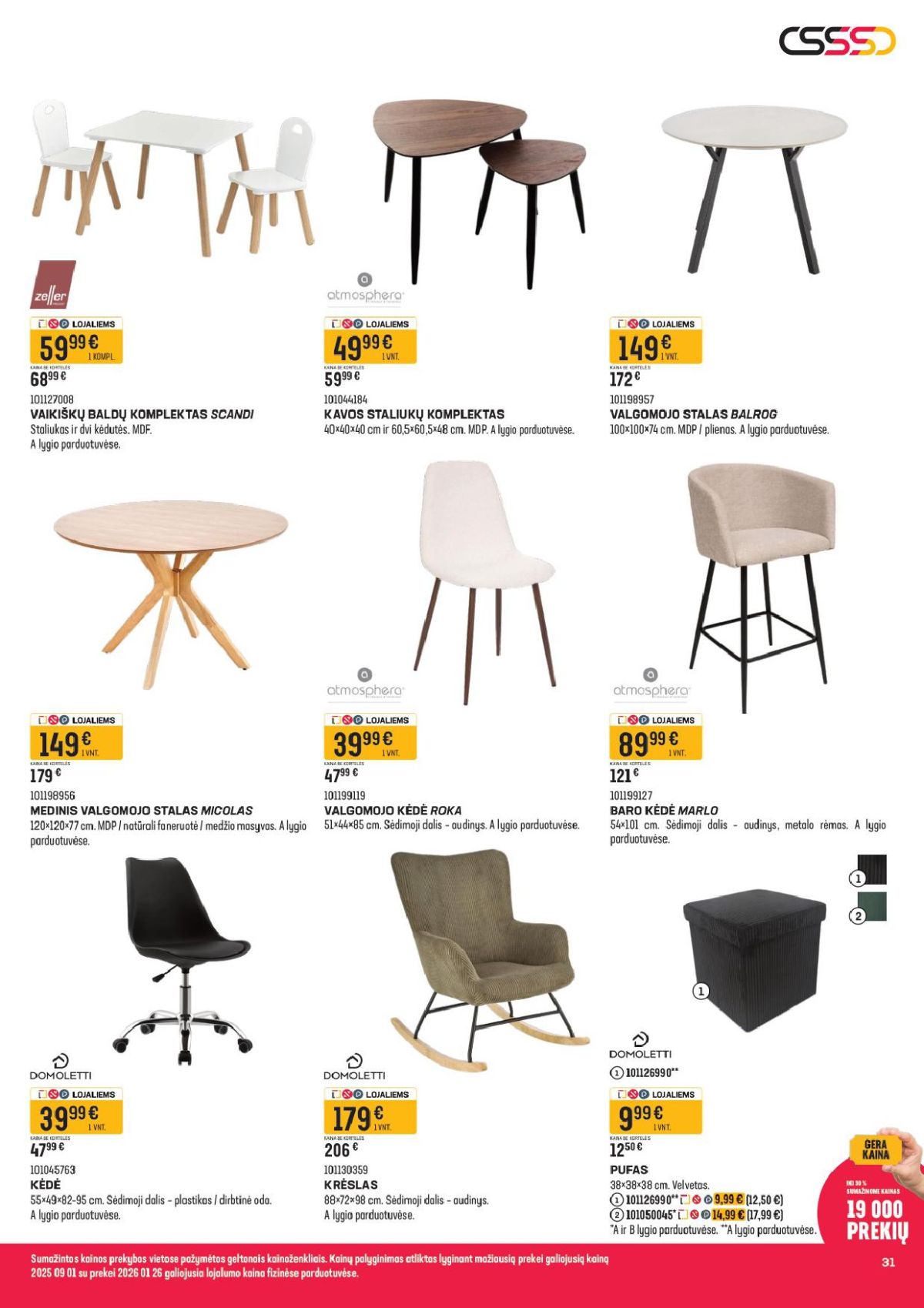 senukai - SENUKAI - Leidinys Nr.4 (2026 03 04 - 2026 03 30) - page: 31