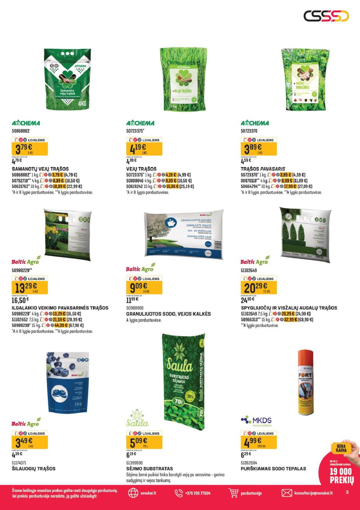 senukai - SENUKAI - Leidinys Nr.4 (2026 03 04 - 2026 03 30) - page: 3