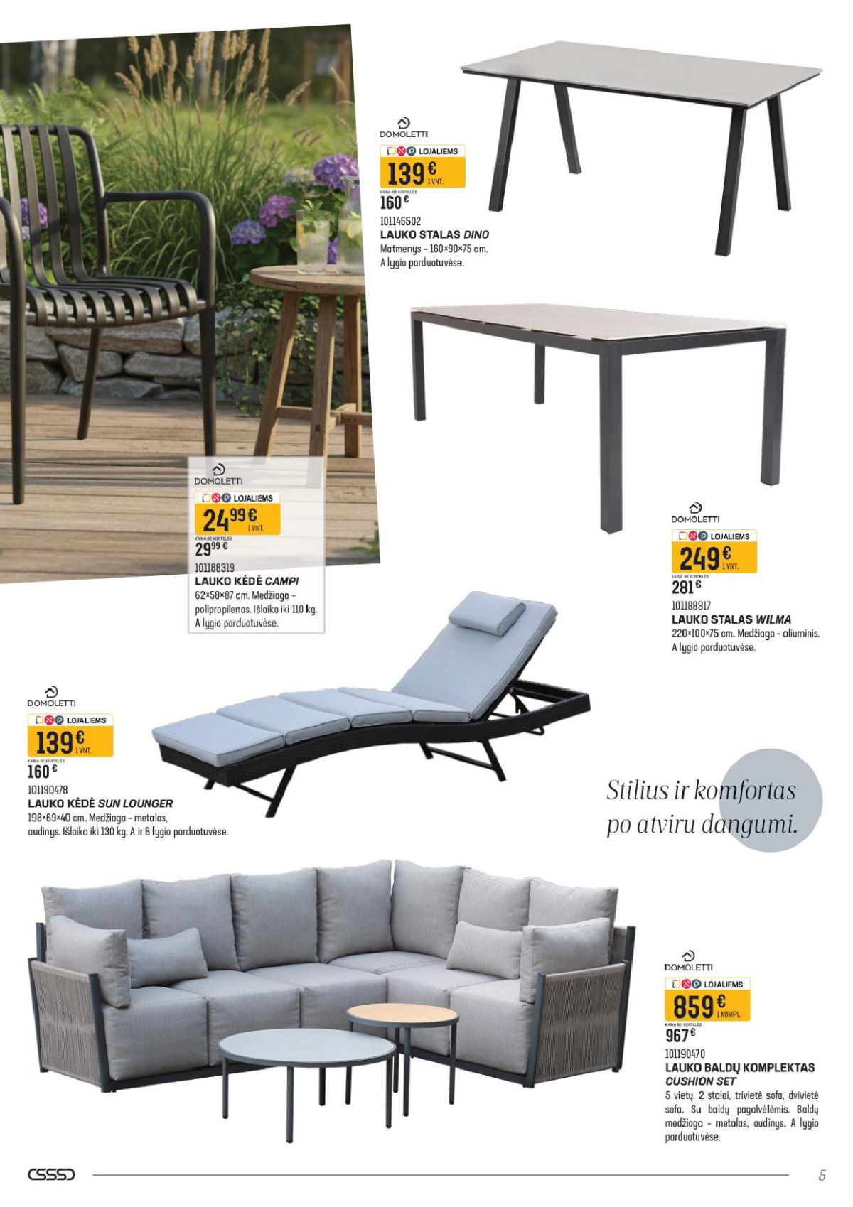 senukai - SENUKAI - Leidinys Nr.5 (2026 03 09 - 2026 04 02) - page: 5