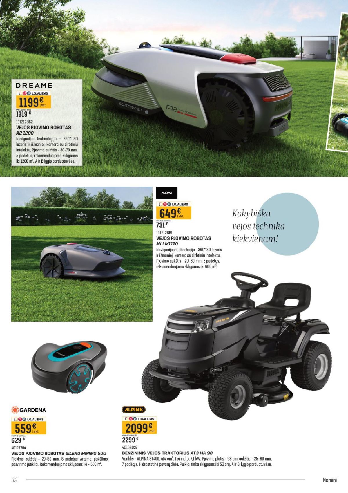 senukai - SENUKAI - Leidinys Nr.5 (2026 03 09 - 2026 04 02) - page: 32