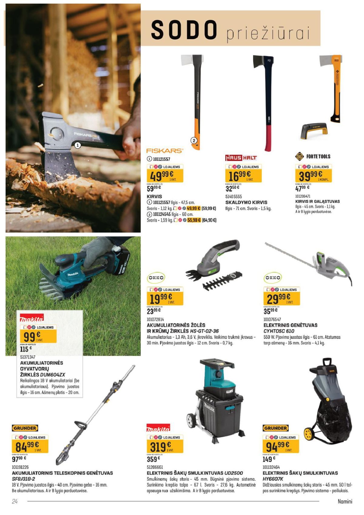 senukai - SENUKAI - Leidinys Nr.5 (2026 03 09 - 2026 04 02) - page: 24