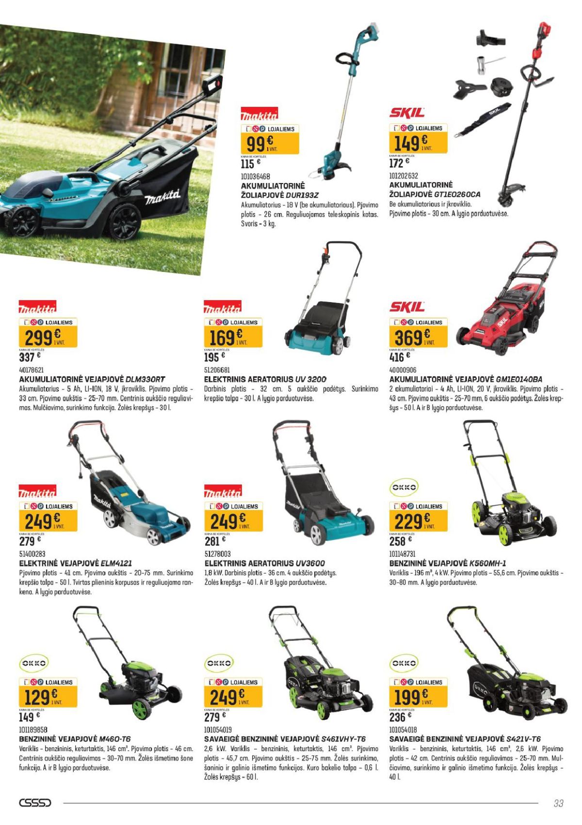 senukai - SENUKAI - Leidinys Nr.5 (2026 03 09 - 2026 04 02) - page: 33