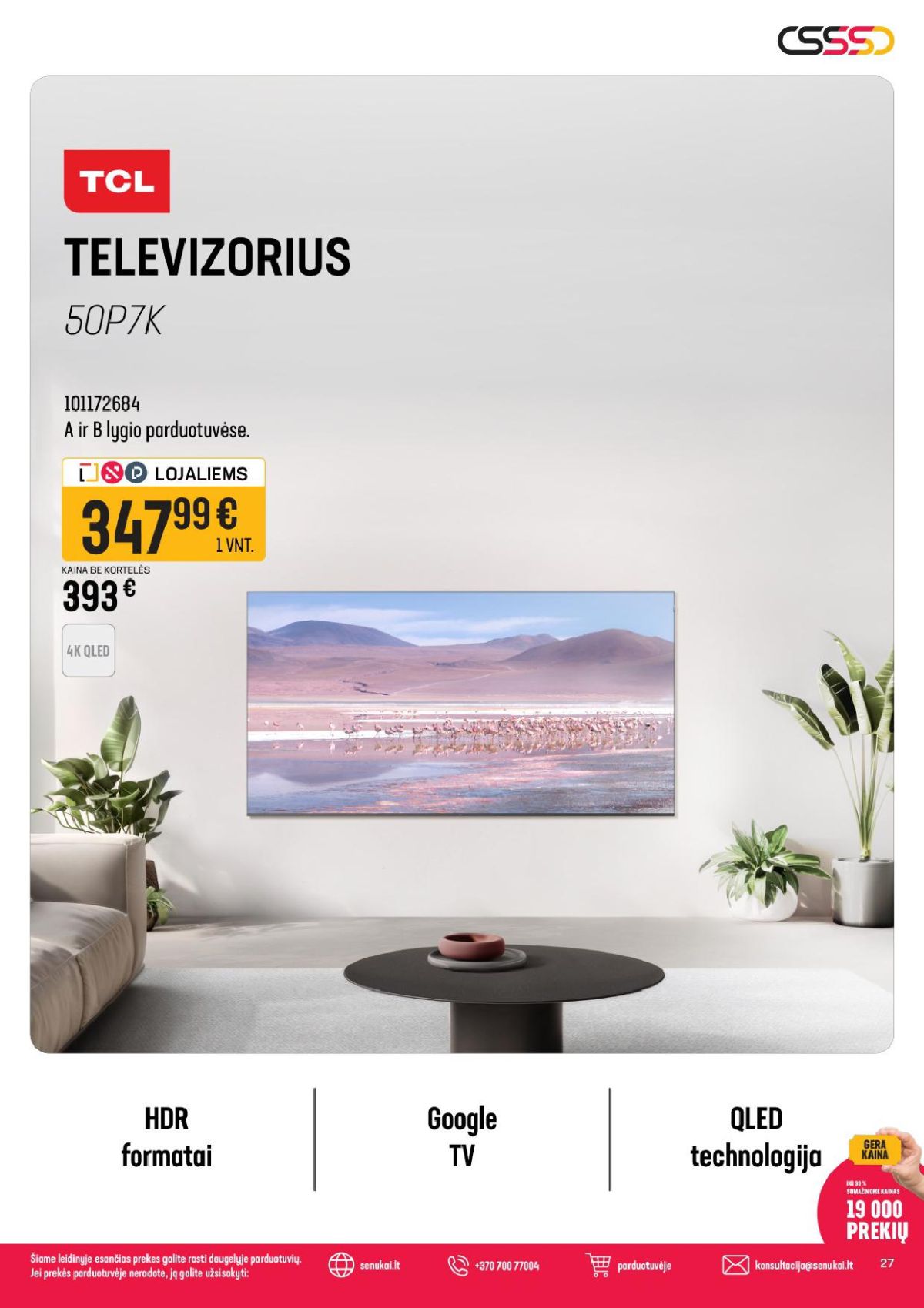 senukai - SENUKAI - Leidinys Nr.6 (2026 03 12 - 2026 04 06) - page: 27