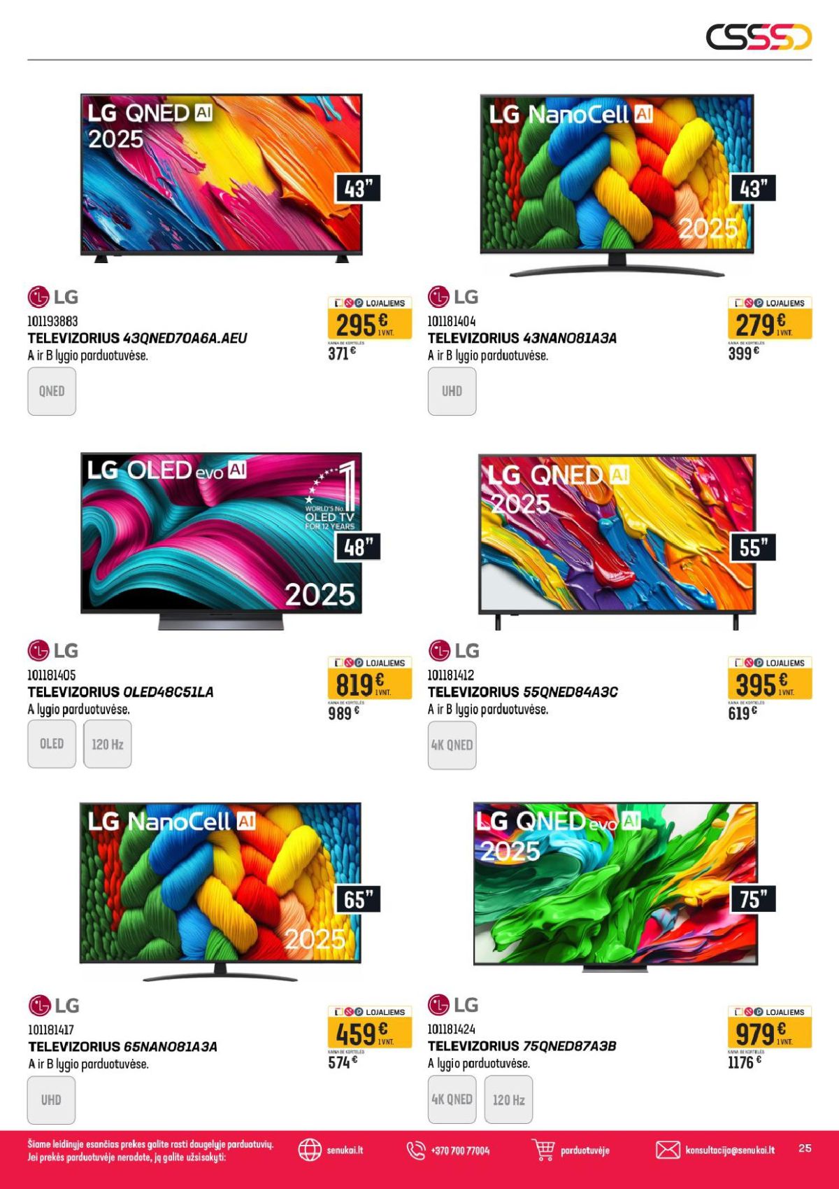 senukai - SENUKAI - Leidinys Nr.6 (2026 03 12 - 2026 04 06) - page: 25