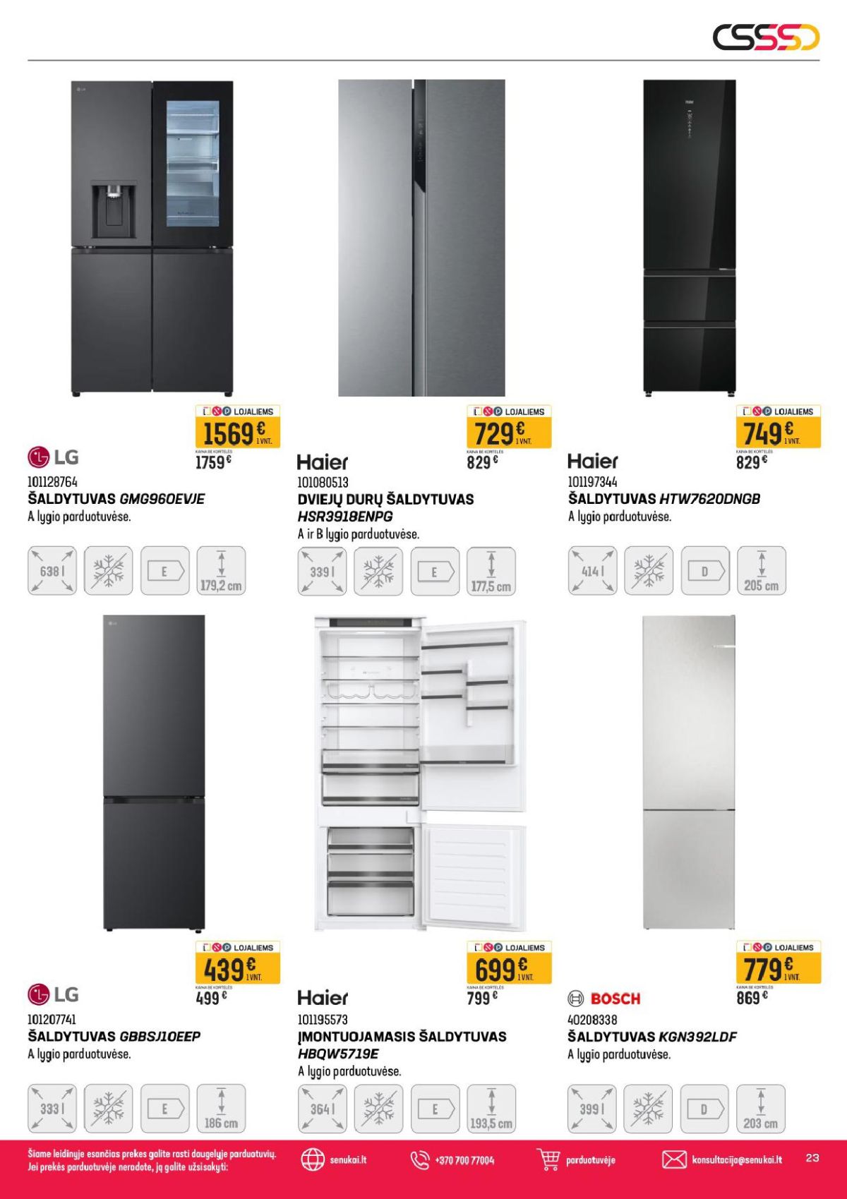 senukai - SENUKAI - Leidinys Nr.6 (2026 03 12 - 2026 04 06) - page: 23