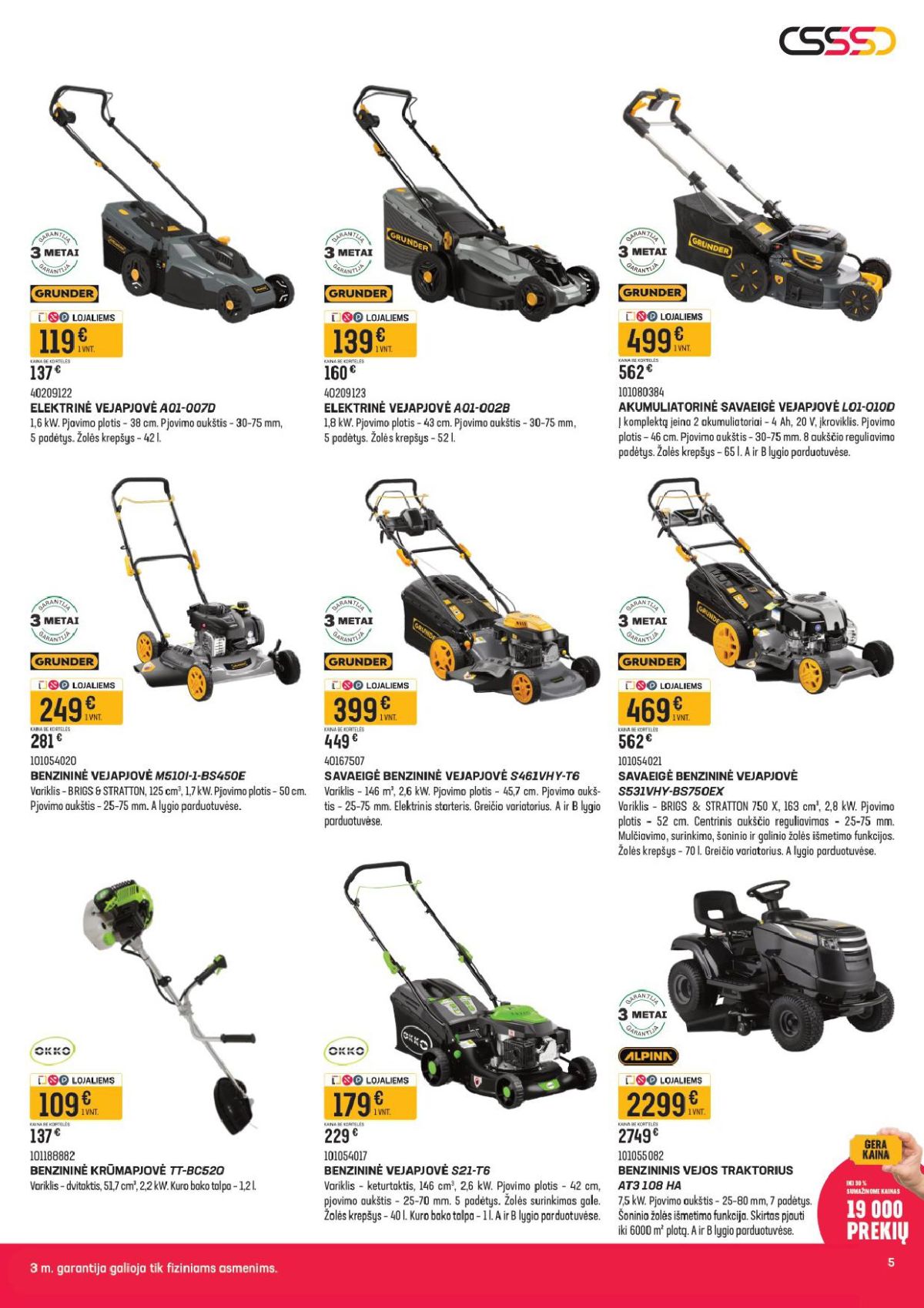 senukai - SENUKAI - Leidinys Nr.9 (2026 04 15 - 2026 04 28) - page: 3