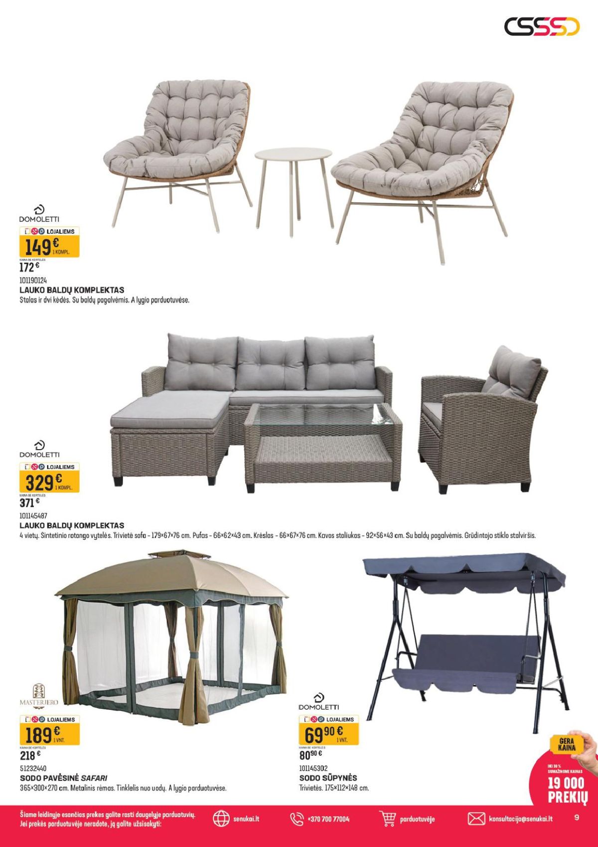 senukai - SENUKAI - Leidinys Nr.9 (2026 04 15 - 2026 04 28) - page: 5