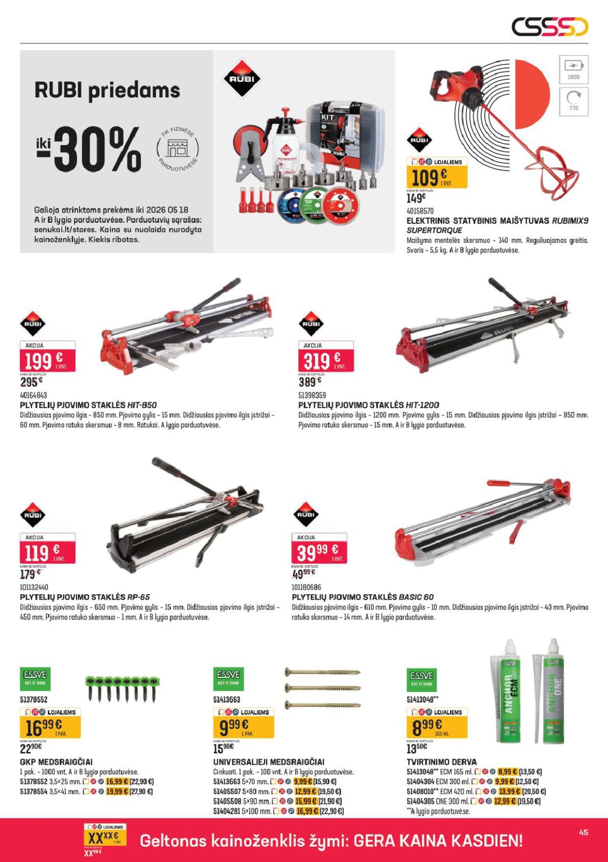 senukai - SENUKAI - Leidinys Nr.10 (2026 04 15 - 2026 05 18) - page: 23