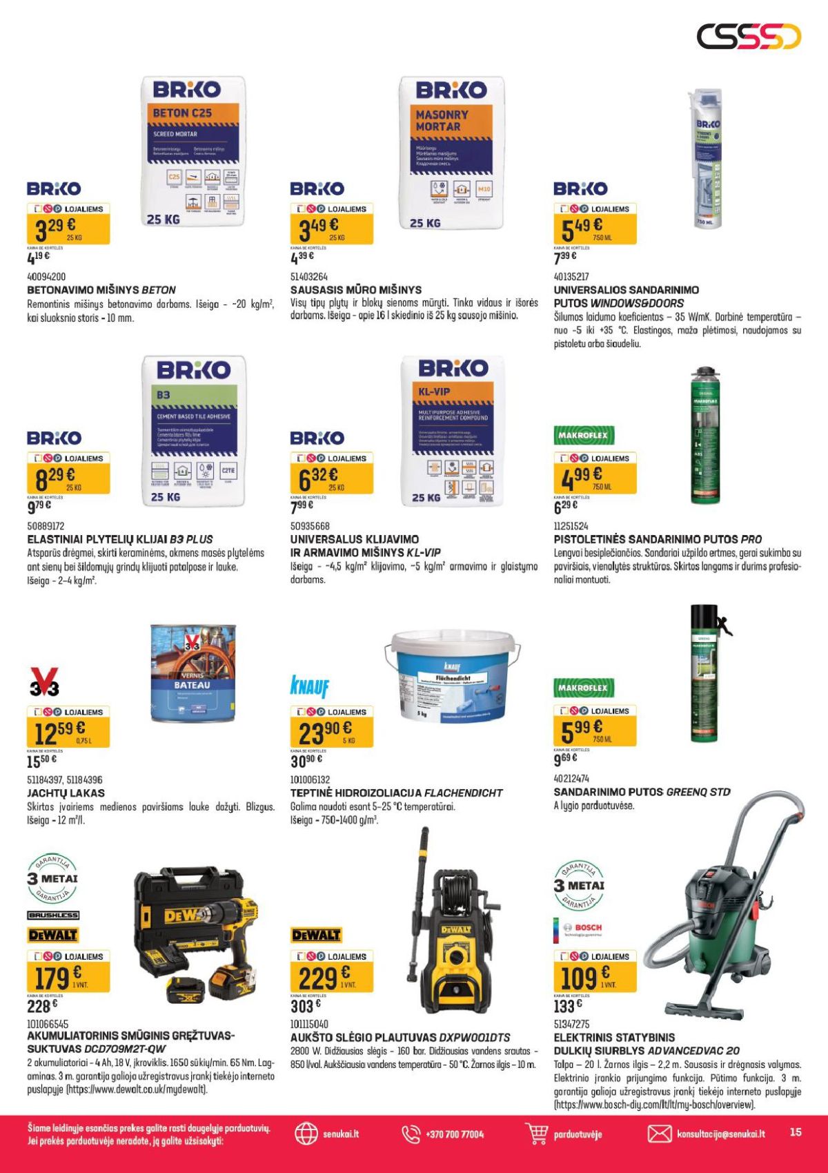 senukai - SENUKAI - Leidinys Nr.13 (2026 04 30 - 2026 05 13) - page: 8