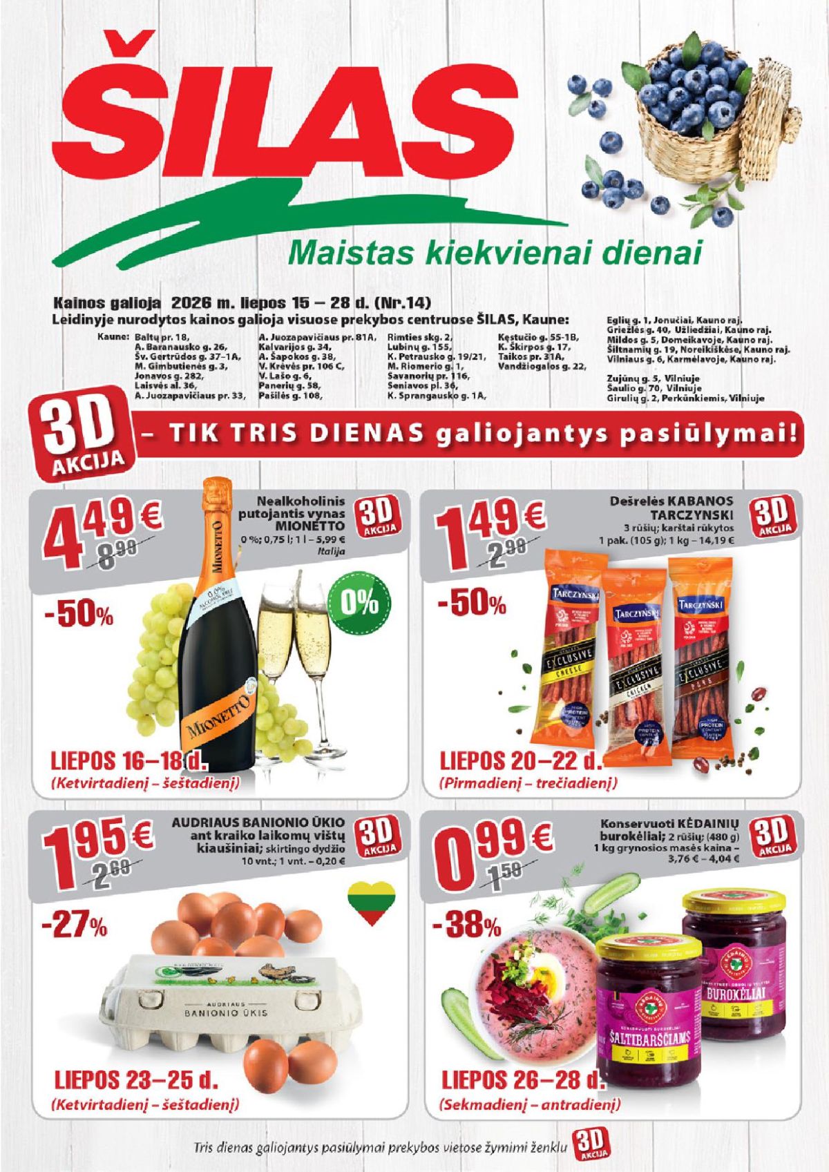 silas - ŠILAS - Leidinys Nr.14 (2026 07 15 - 2026 07 28) - page: 1