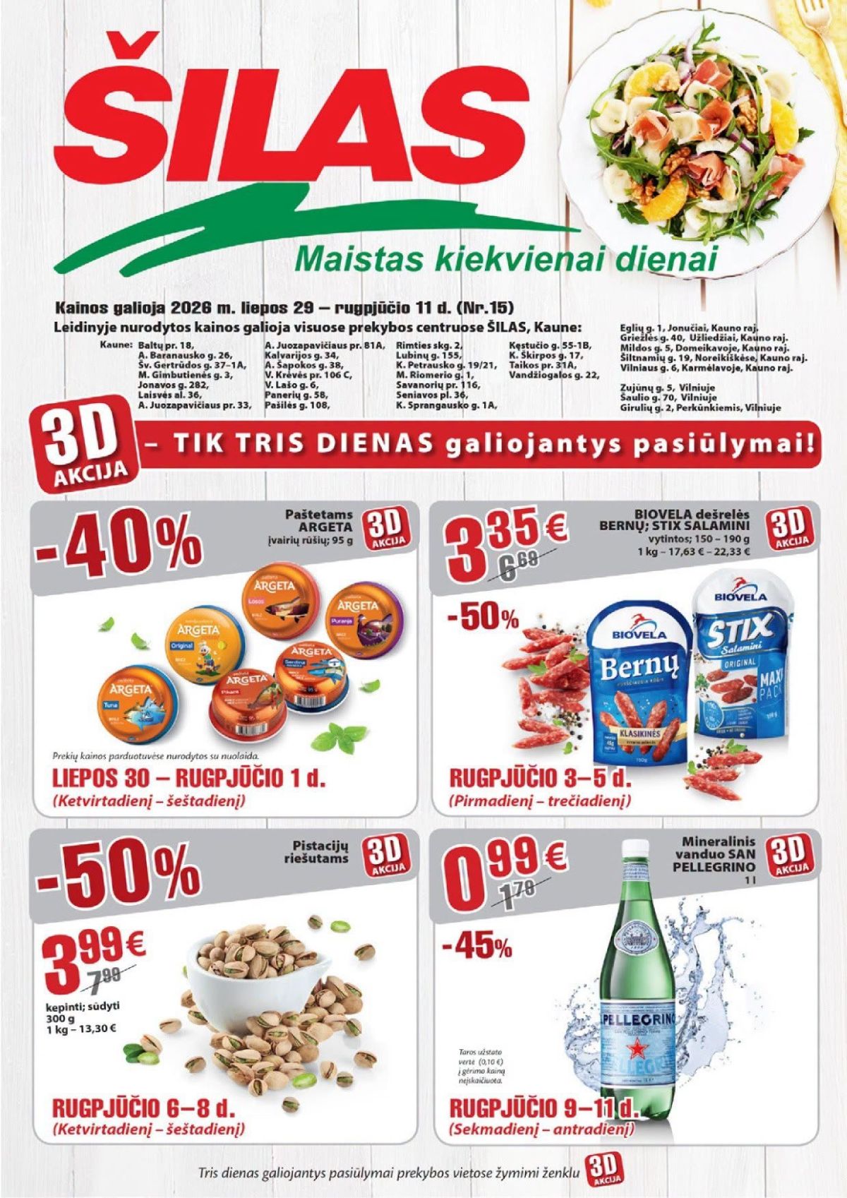 silas - ŠILAS - Leidinys Nr.15 (2026 07 29 - 2026 08 11) - page: 1