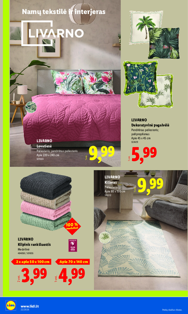 lidl - NE MAISTO PREKIŲ PASIŪLYMAI (2026-05-25 - 2026-05-31) - page: 4