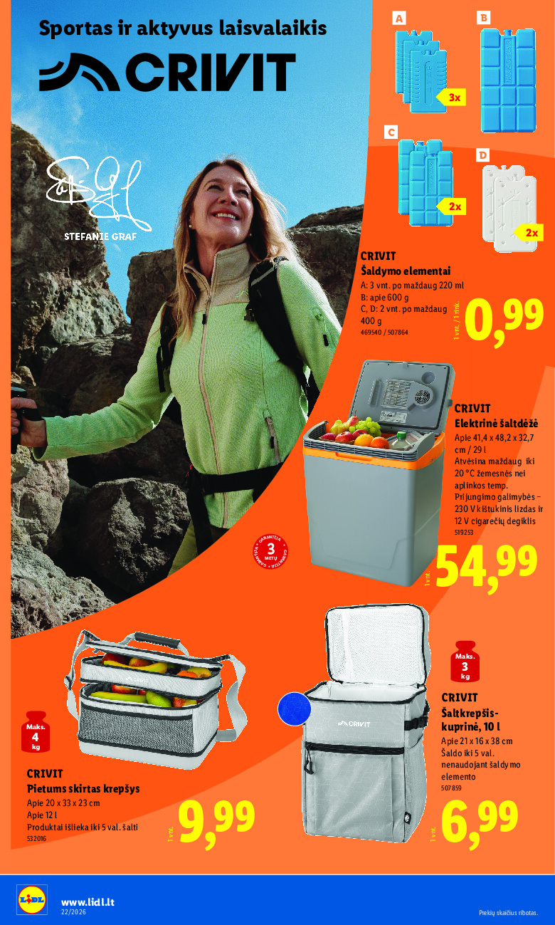 lidl - NE MAISTO PREKIŲ PASIŪLYMAI (2026-05-25 - 2026-05-31) - page: 6