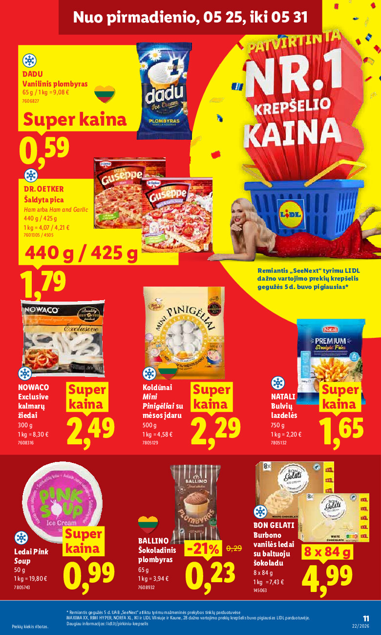lidl - MAISTO PREKIŲ PASIŪLYMAI (2026-05-25 - 2026-05-31) - page: 13
