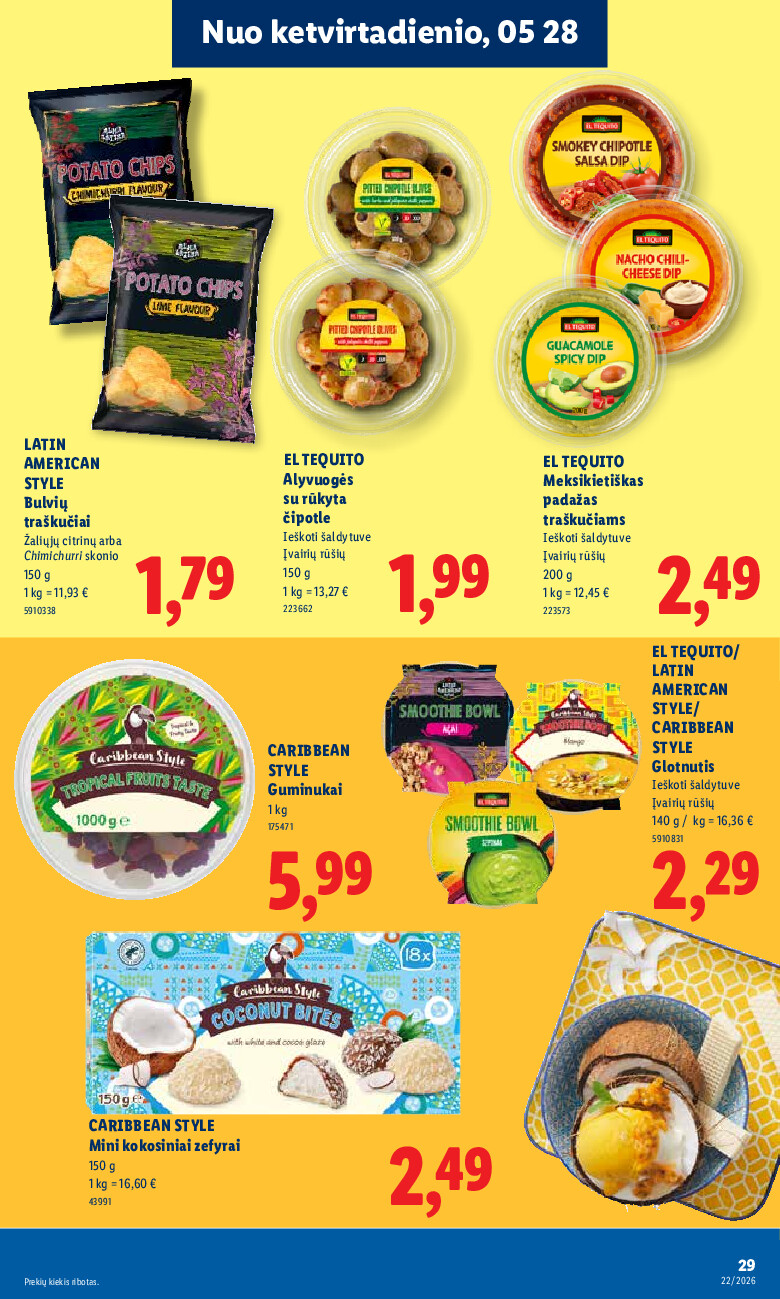 lidl - MAISTO PREKIŲ PASIŪLYMAI (2026-05-25 - 2026-05-31) - page: 21