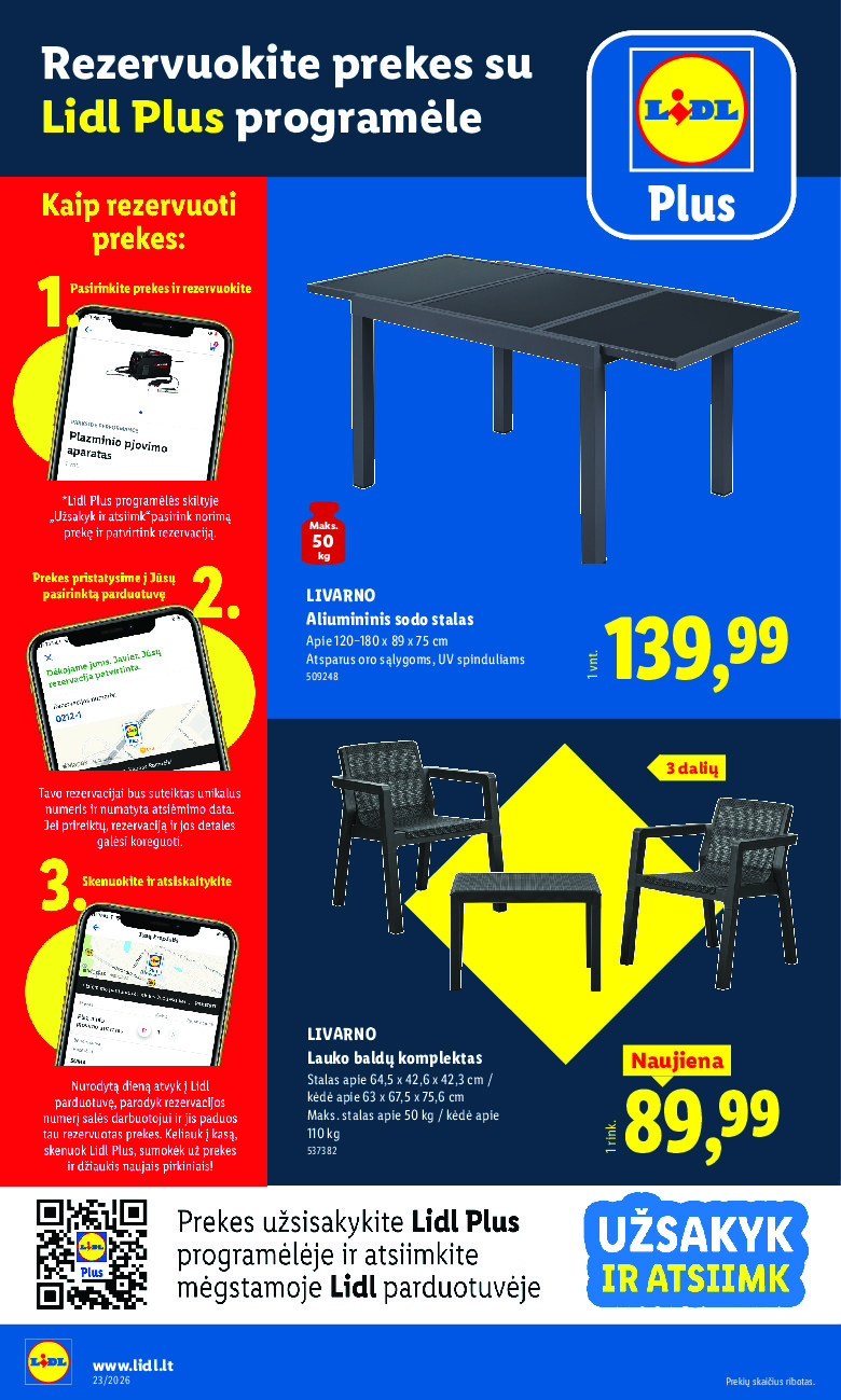 lidl - NE MAISTO PREKIŲ PASIŪLYMAI (2026-06-01 - 2026-06-07) - page: 2