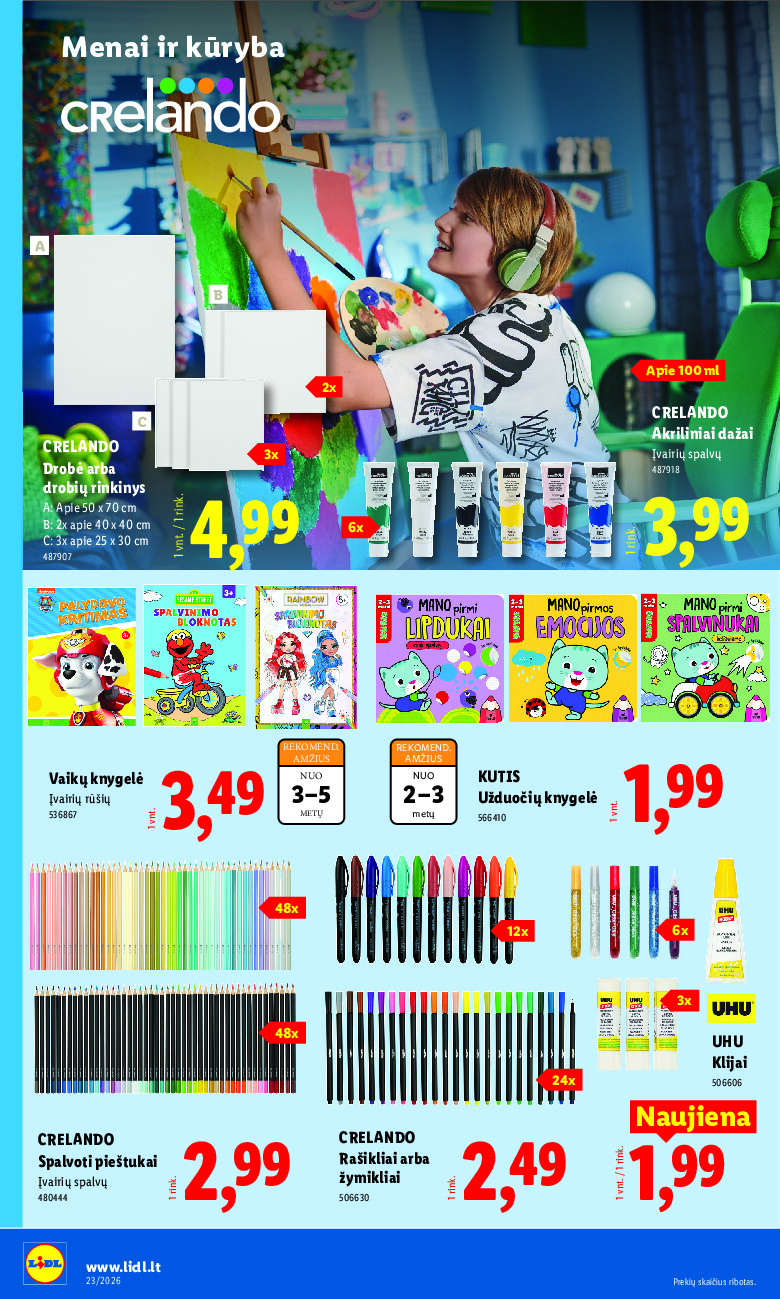 lidl - NE MAISTO PREKIŲ PASIŪLYMAI (2026-06-01 - 2026-06-07) - page: 14