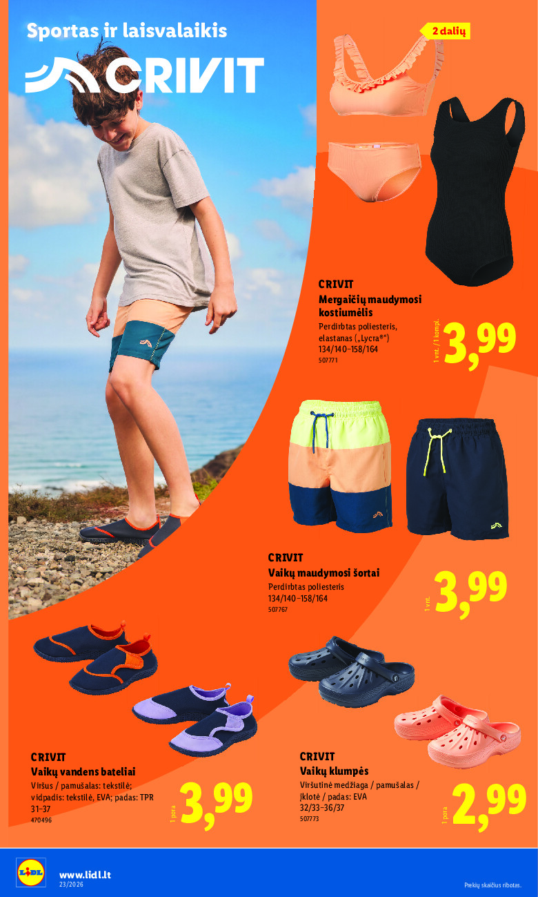 lidl - NE MAISTO PREKIŲ PASIŪLYMAI (2026-06-01 - 2026-06-07) - page: 6