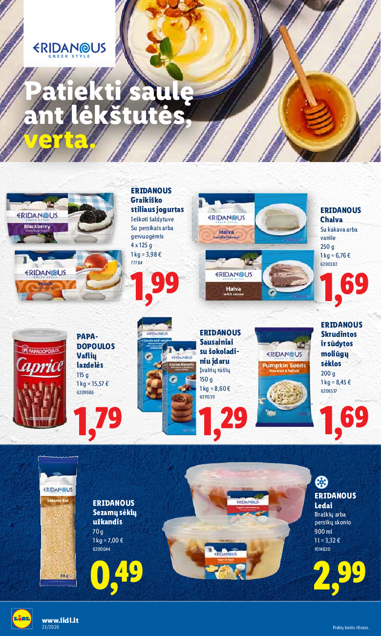 lidl - MAISTO PREKIŲ PASIŪLYMAI (2026-06-01 - 2026-06-07) - page: 12