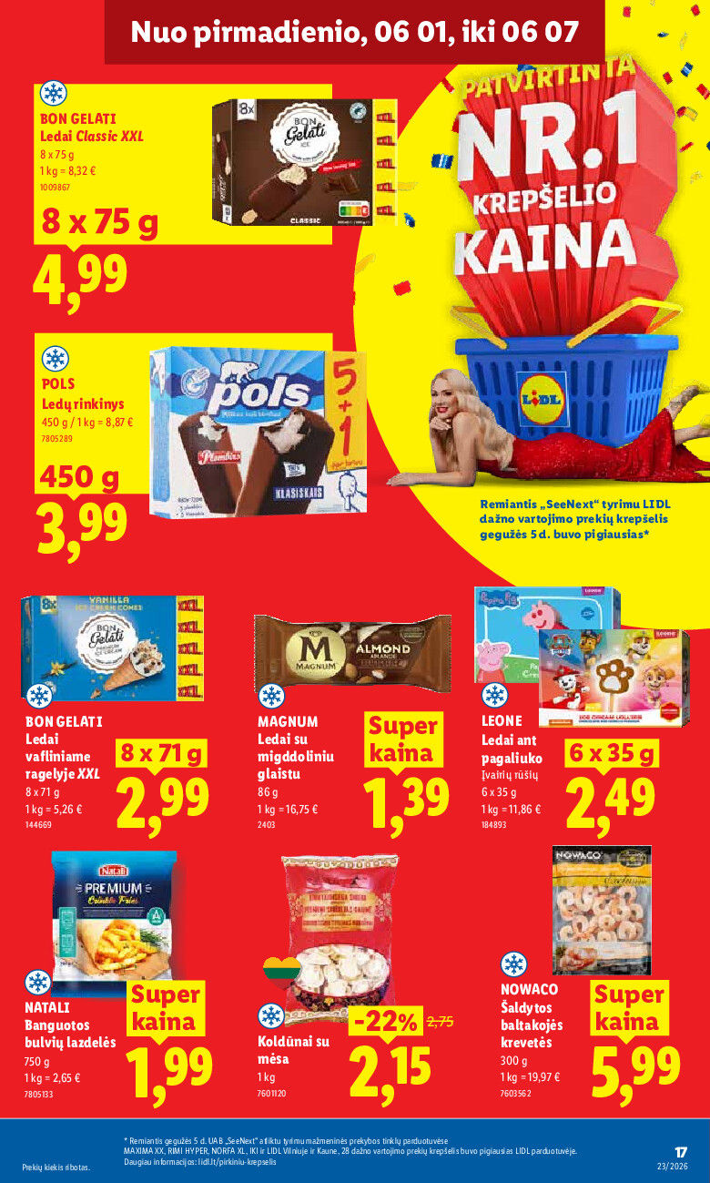 lidl - MAISTO PREKIŲ PASIŪLYMAI (2026-06-01 - 2026-06-07) - page: 17