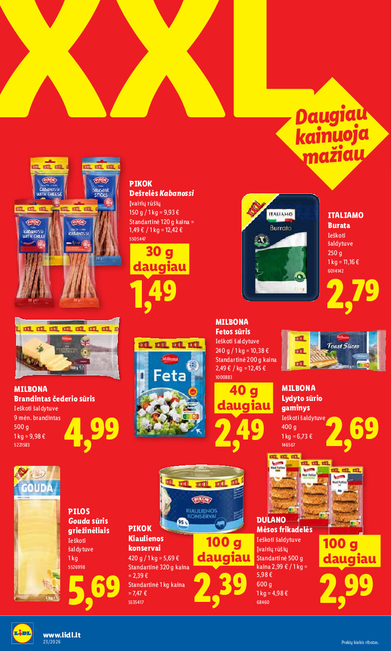 lidl - MAISTO PREKIŲ PASIŪLYMAI (2026-06-01 - 2026-06-07) - page: 24