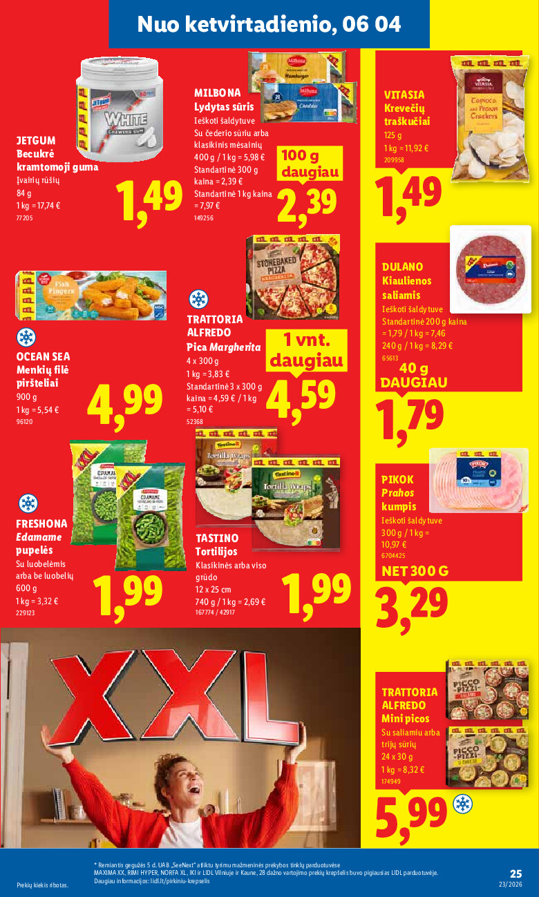 lidl - MAISTO PREKIŲ PASIŪLYMAI (2026-06-01 - 2026-06-07) - page: 25