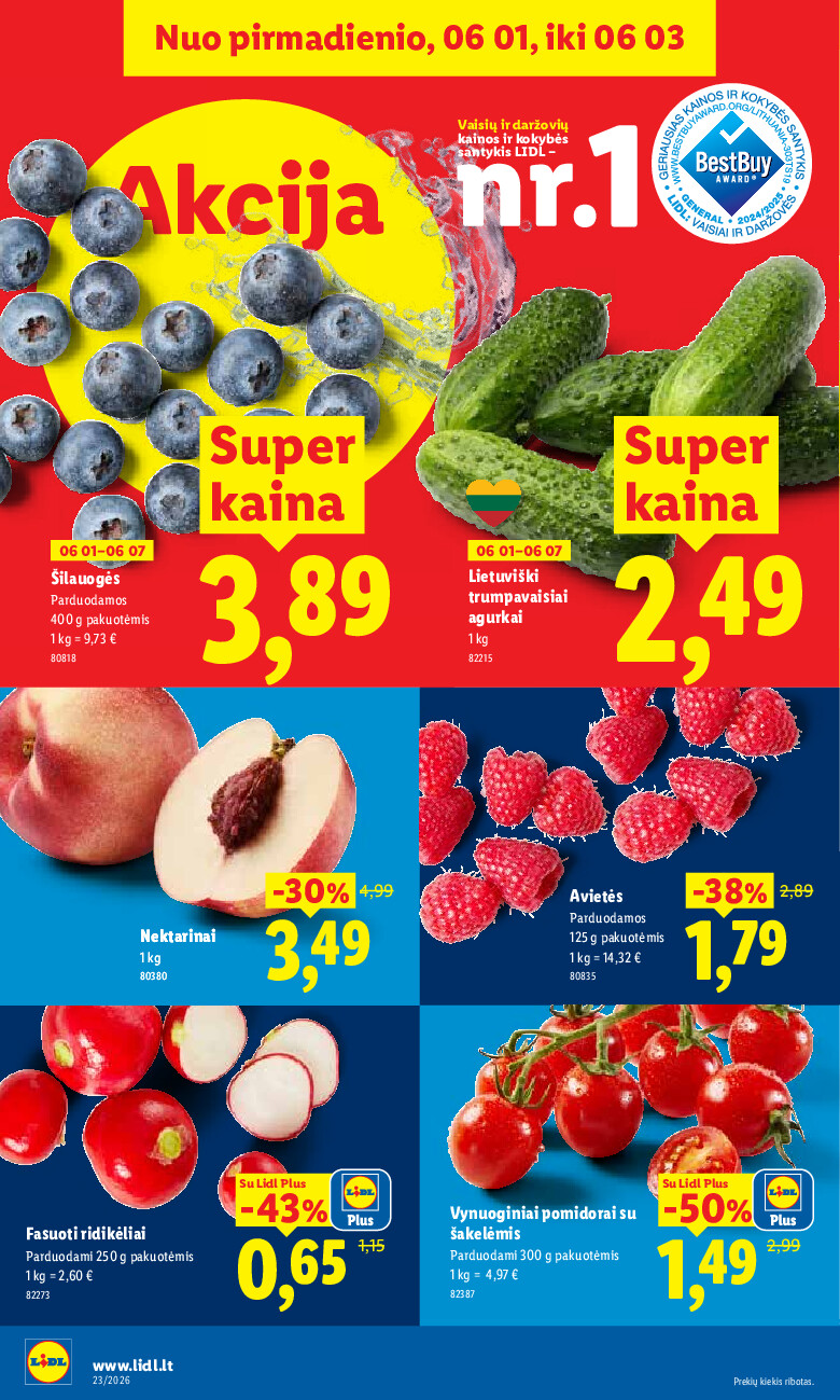 lidl - MAISTO PREKIŲ PASIŪLYMAI (2026-06-01 - 2026-06-07) - page: 4