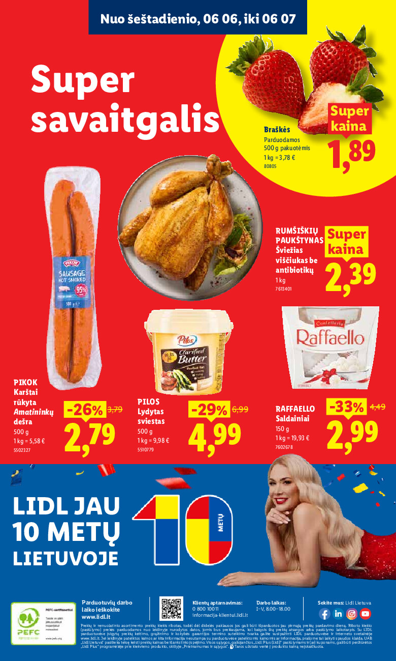 lidl - MAISTO PREKIŲ PASIŪLYMAI (2026-06-01 - 2026-06-07) - page: 46