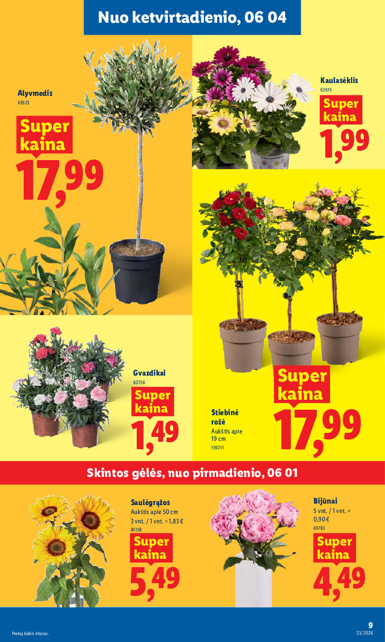 lidl - MAISTO PREKIŲ PASIŪLYMAI (2026-06-01 - 2026-06-07) - page: 9