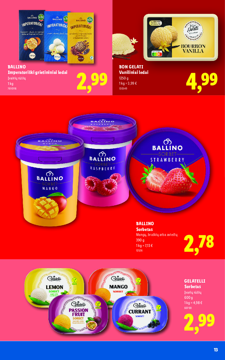 lidl - Daugiau ledų. Daugiau vasaros. (2026-06-08 - 2026-08-30) - page: 13
