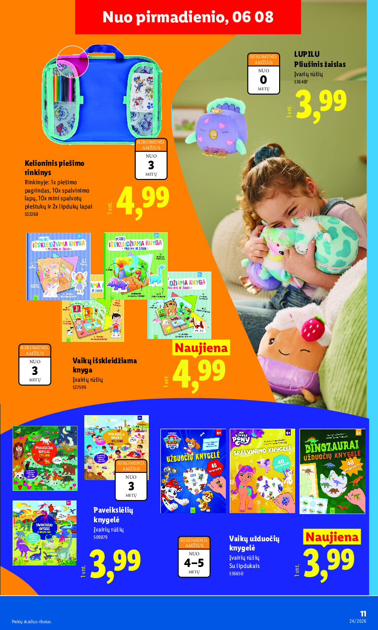 lidl - NE MAISTO PREKIŲ PASIŪLYMAI (2026-06-08 - 2026-06-14) - page: 11