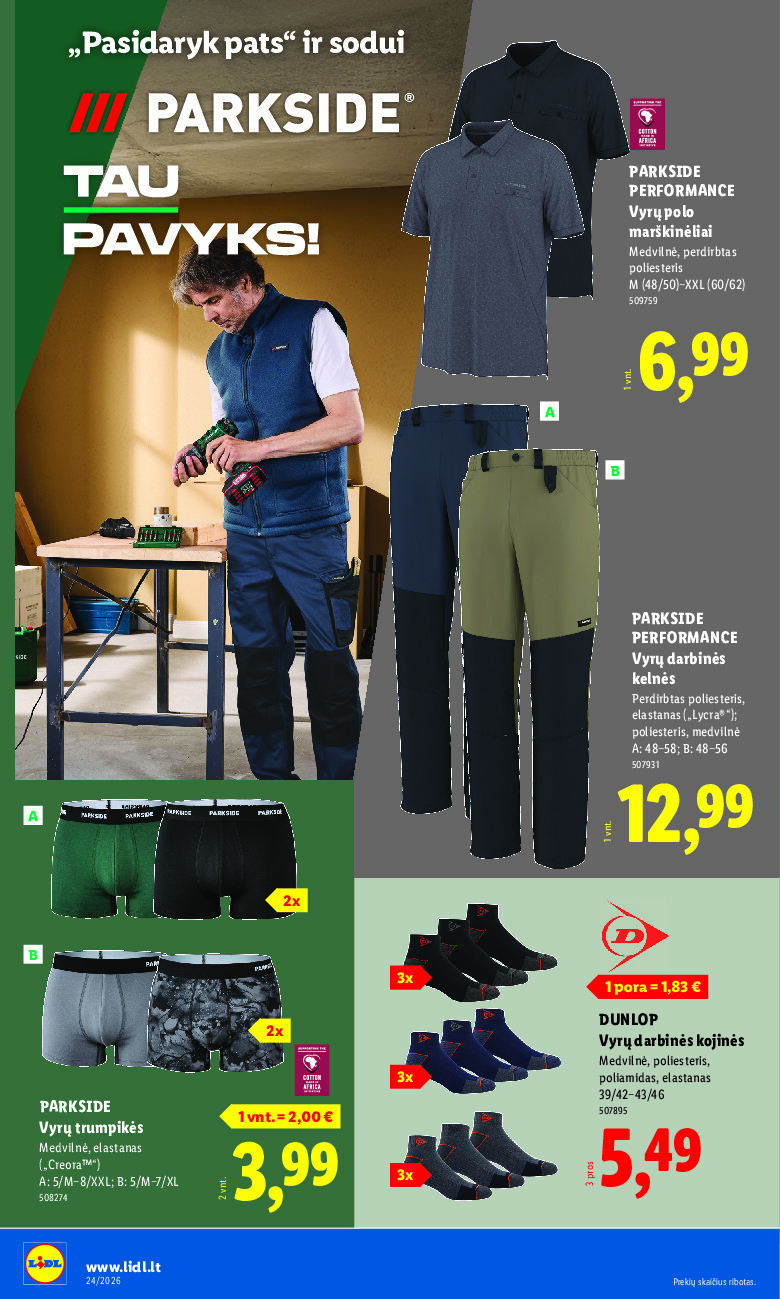 lidl - NE MAISTO PREKIŲ PASIŪLYMAI (2026-06-08 - 2026-06-14) - page: 22