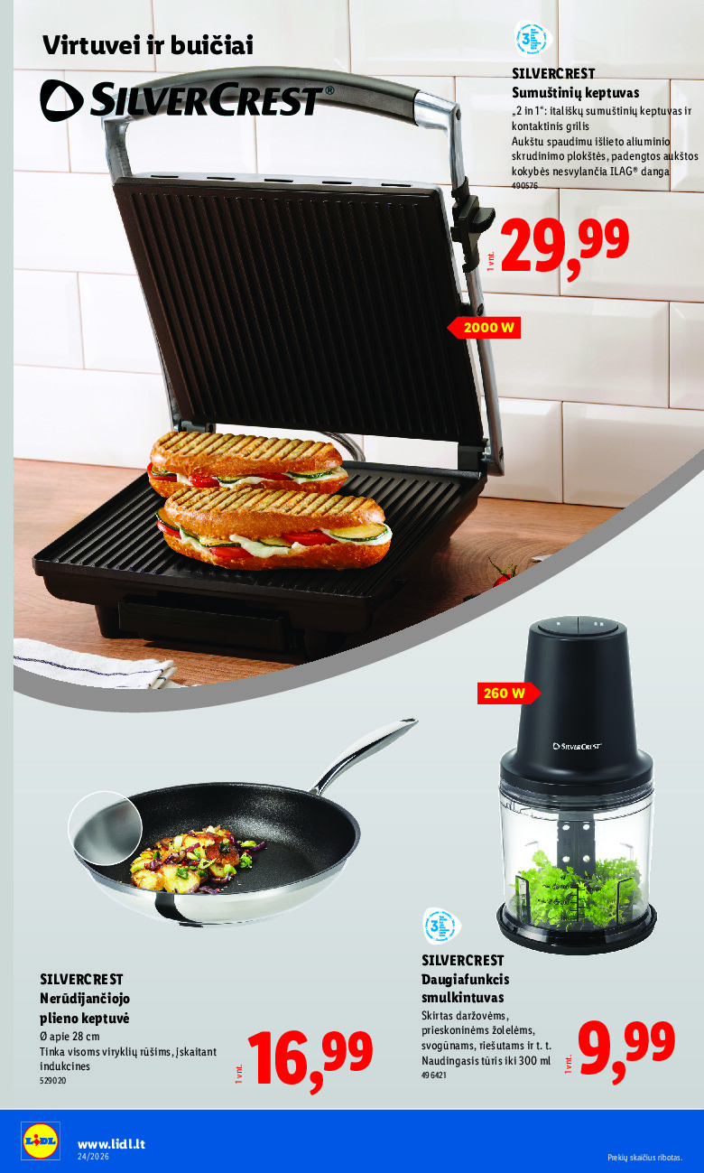 lidl - NE MAISTO PREKIŲ PASIŪLYMAI (2026-06-08 - 2026-06-14) - page: 26