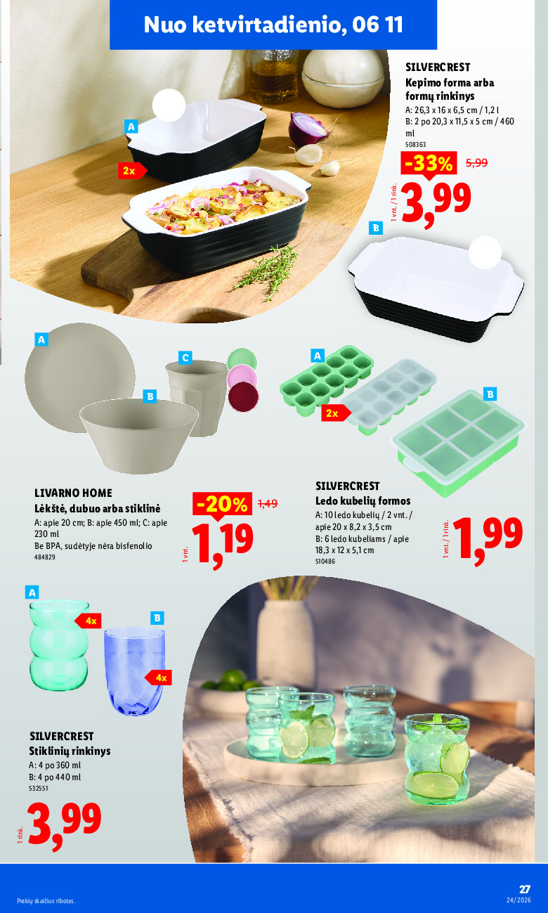 lidl - NE MAISTO PREKIŲ PASIŪLYMAI (2026-06-08 - 2026-06-14) - page: 27