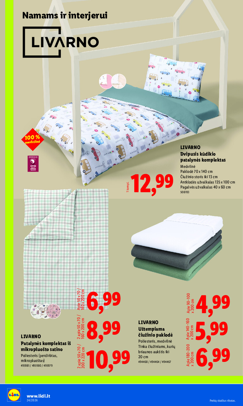 lidl - NE MAISTO PREKIŲ PASIŪLYMAI (2026-06-08 - 2026-06-14) - page: 28