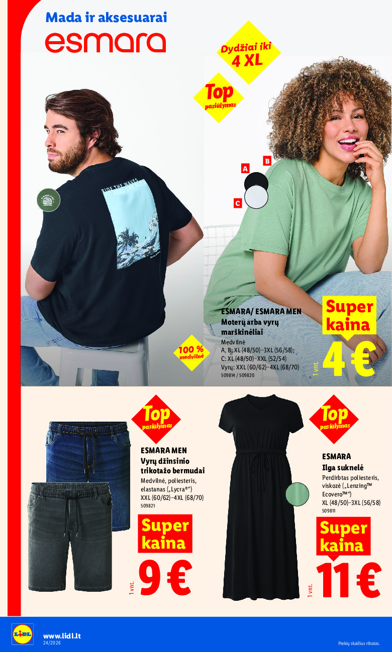 lidl - NE MAISTO PREKIŲ PASIŪLYMAI (2026-06-08 - 2026-06-14) - page: 4