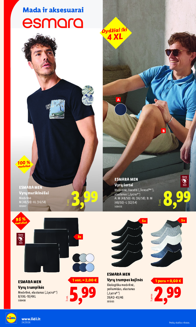 lidl - NE MAISTO PREKIŲ PASIŪLYMAI (2026-06-08 - 2026-06-14) - page: 6