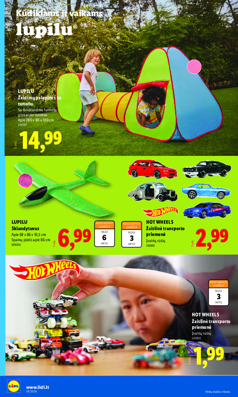 lidl - NE MAISTO PREKIŲ PASIŪLYMAI (2026-06-08 - 2026-06-14) - page: 10