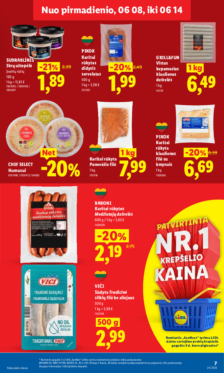 lidl - MAISTO PREKIŲ PASIŪLYMAI (2026-06-08 - 2026-06-14) - page: 11